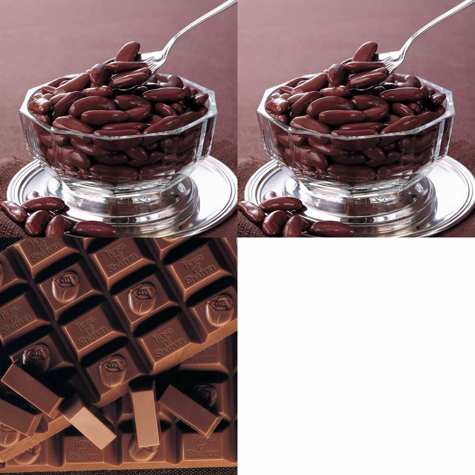 柿の種チョコ マミング 化粧箱とプチ・ローズオブシャロン 化粧箱と